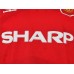 Manchester United 94/96 Home Red Long Sleeve Soccer Jersey